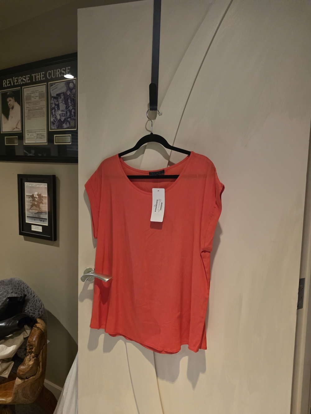 Funsport Coral Short-Sleeve Scoop Neck Tee